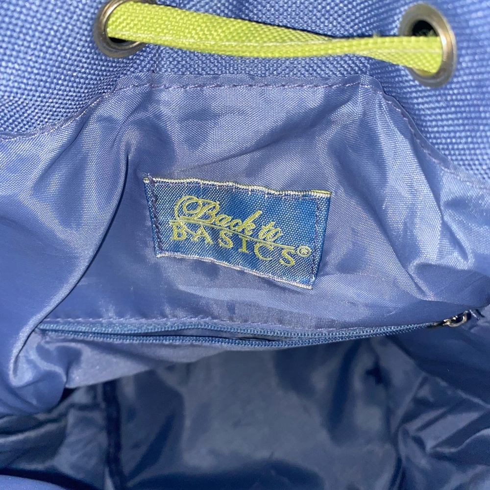 Floral Pattern Drawstring Closure Beach Bag. - image 2